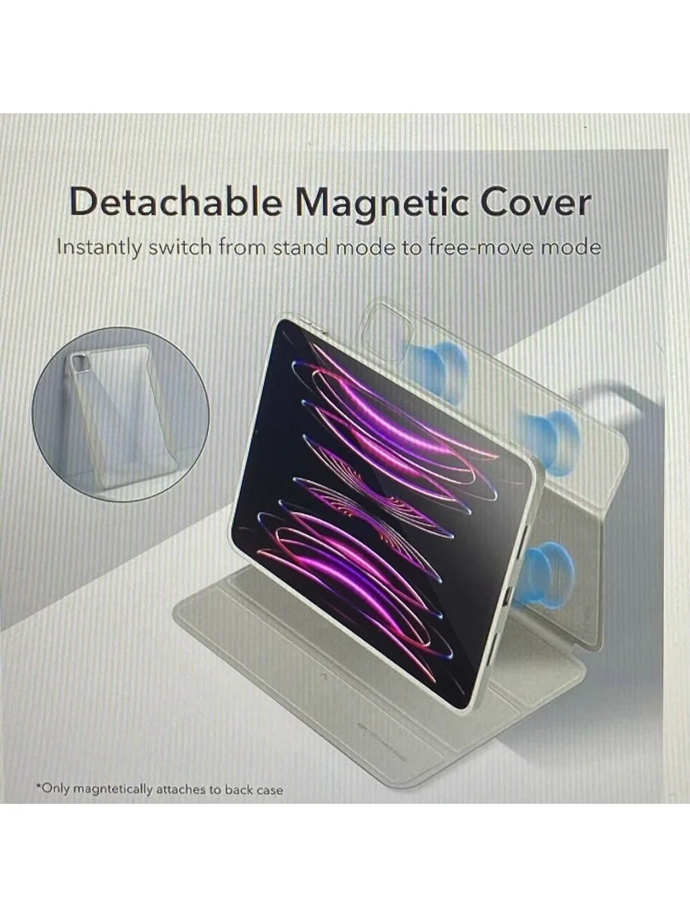 ESR Hybrid Rebound 360 Case for iPad Pro 12.9” Brilliant White